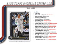 2025 Topps Series 1 Baseball Jumbo Box
