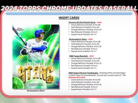 2024 Topps Chrome Update Baseball Jumbo Hobby Box