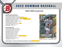 2022 Bowman Baseball Hobby Pack