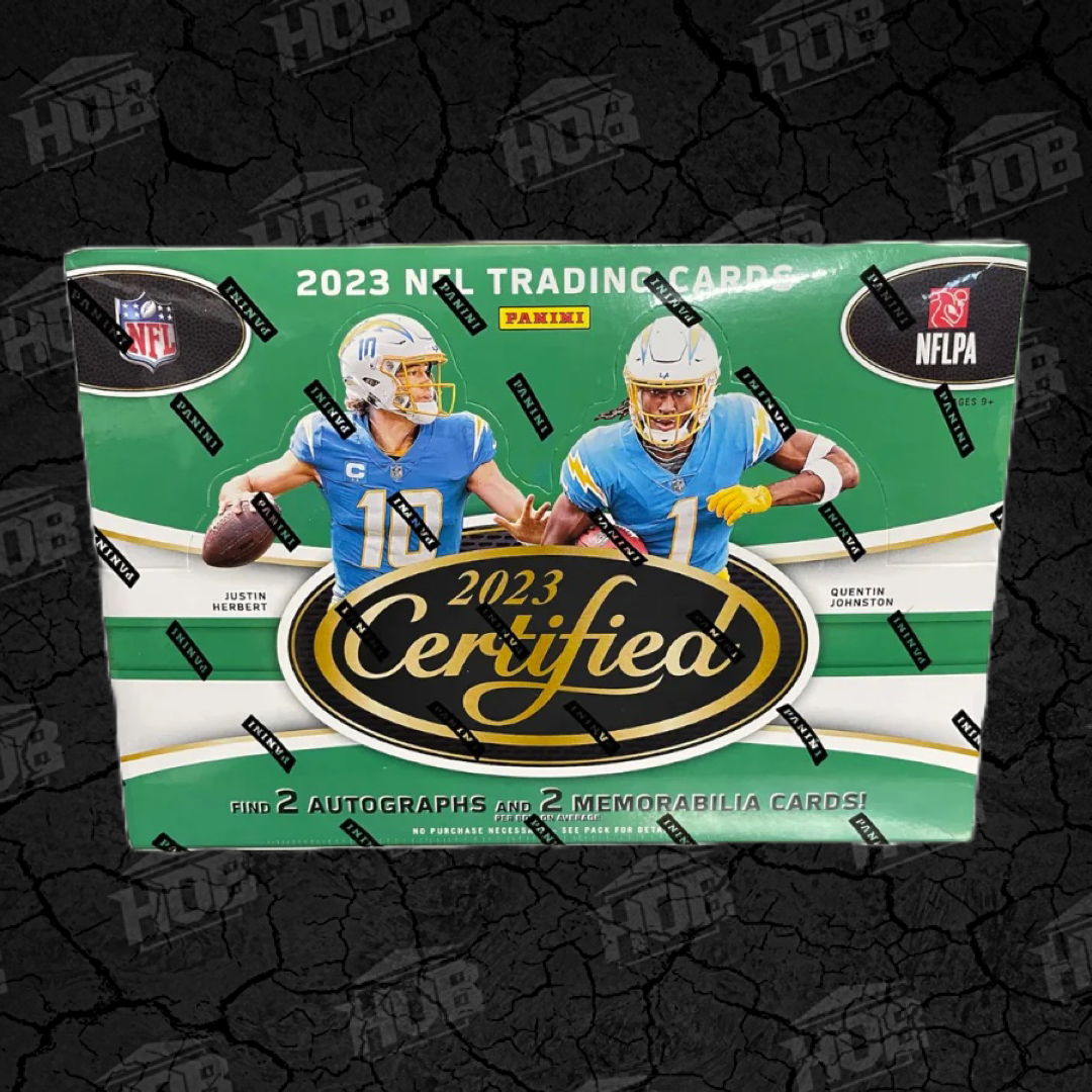 2023 Panini Certified Football Hobby Box House of Breaks, LLC