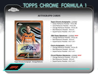 2024 Topps Chrome Formula 1 Hobby Box