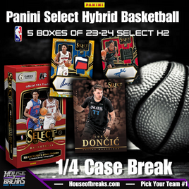 2023-24 Panini Select Hybrid 1/4 Case Pick Your Team/Color #4