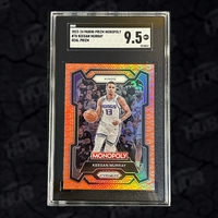 2023-2024 Panini Prizm Monopoly Keegan Murray Deal Prizm SGC MT 9.5