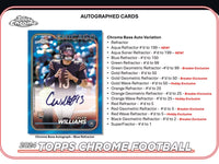 2024 Topps Chrome Football Hobby Box