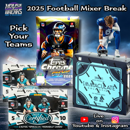 2025 NFL 4-Box Mixer Pick Your Team Break