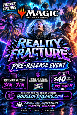 MTG Reality Fracture Pre-release Event Ticket