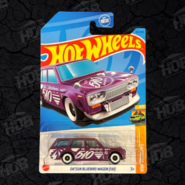 2023 Hot wheels Mainline #235 - Datsun Bluebird 510 Wagon (Purple)