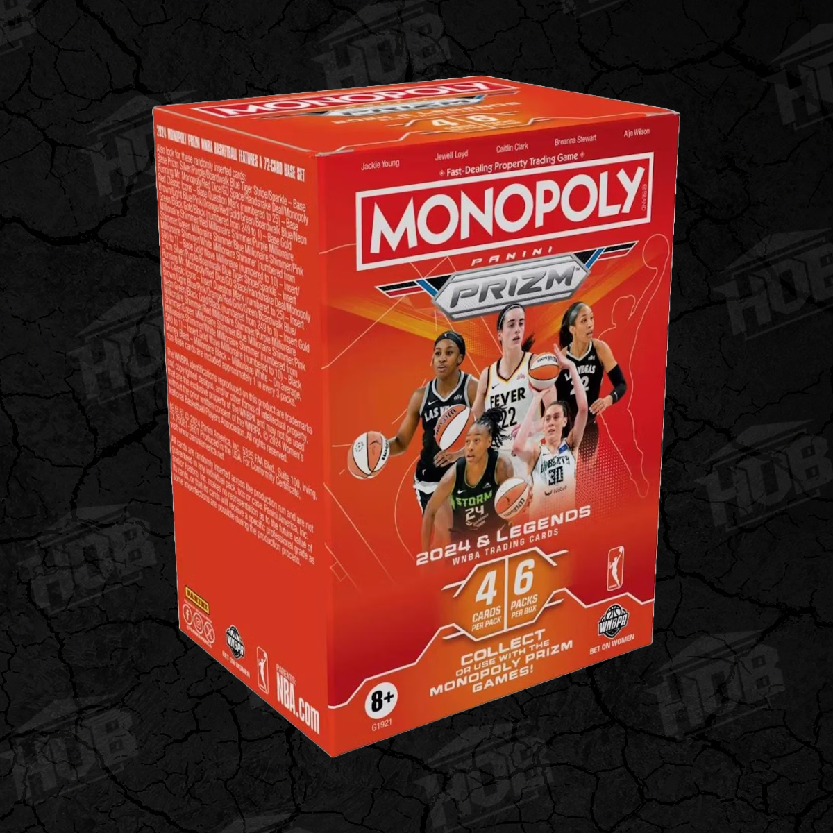 2023-24 Panini Prizm Monopoly WNBA Edition Blaster Box 2023-24 Panini Prizm Monopoly WNBA Edition Blaster Box