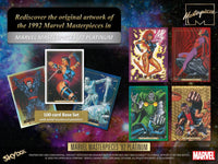 2024 Upper Deck Marvel Masterpieces '92 Platinum Hobby Box