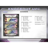 2024 Topps UFC Knockout Hobby Box