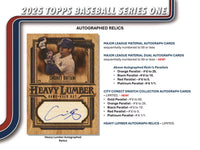 2025 Topps Series 1 Baseball Jumbo Box