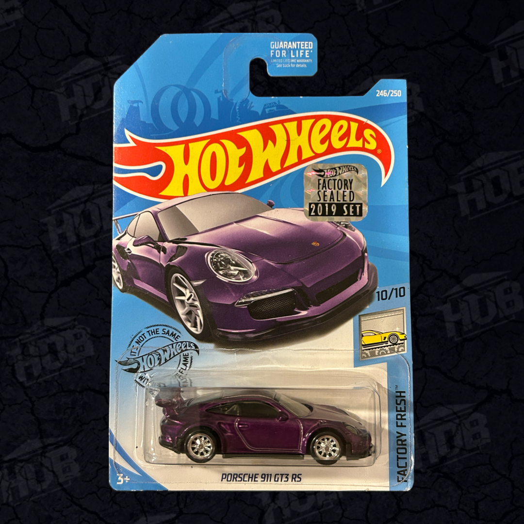Hot Wheels Super Treasure Hunt Porsche 911 GT3 RS (Factory Sealed