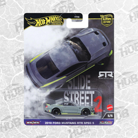 Hot Wheels Car Culture Slide Street 2 2018 Ford Mustang RTR Spec 5