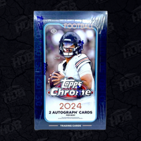 2024 Topps Chrome Football Hobby Box