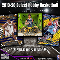 2019-20 Panini Select Hobby Basketball Single Box (Random Teams) #3