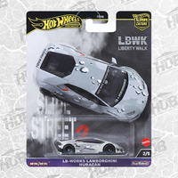 Hot Wheels Car Culture Slide Street 2 LB-WORKS Lamborghini Huracán