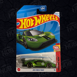 2024 Hot Wheels Mainline #229 - 2016 Ford GT Race (Green)