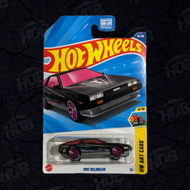 2025 Hot Wheels Mainline #36 - DMC Delorean (Black)