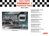 2024 Topps Paddock Pass Formula 1 Racing Hobby Box