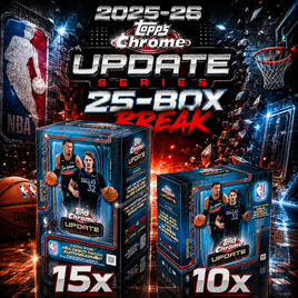 2025-26 Topps Chrome Update Basketball 25-Box Pick Your Team Break