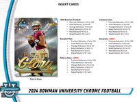 2024 Bowman Chrome U Football Hobby Box