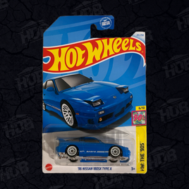 2024 Hot Wheels Mainline #211 - ‘96 Nissan 180sx Type X (Blue)