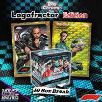 2024 Topps Chrome Logofractor Formula 1 10-Box Break #4