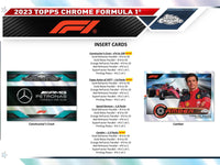 2023 Topps Chrome Formula 1 Hobby Box