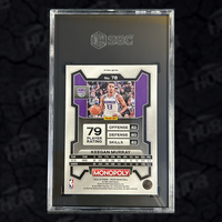 2023-2024 Panini Prizm Monopoly Keegan Murray Deal Prizm SGC MT 9.5