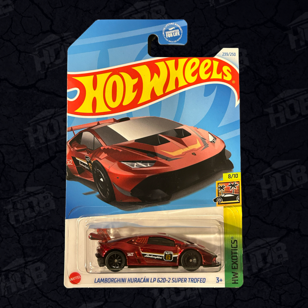 Hot Wheels Super Treasure Hunt Lamborghini Huracan LP 620-2 Super Hot Wheels Super Treasure Hunt Lamborghini Huracan LP 620-2 Super