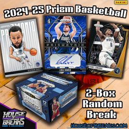 2024-25 Panini Prizm Basketball Hobby 2-Box Break ‘Random Teams' #1