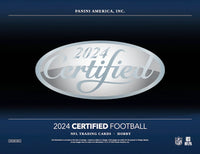 2024 Panini Certified Football Hobby 4-Box ‘Pick Your Team’ #1