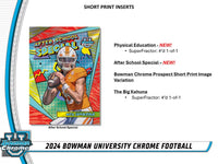 2024 Bowman Chrome U Football Hobby Box