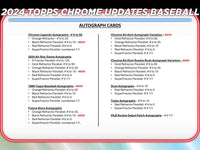 2024 Topps Chrome Update Baseball Hobby Box