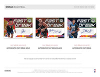 19-20 Panini Mosaic Fast Break Pack