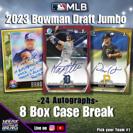 2023 Bowman Draft Jumbo 8 Box Case Break #2