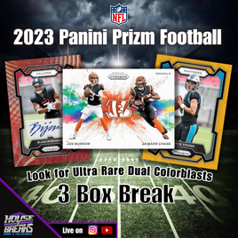 2023 Panini Prizm Football 3 Box Pick Your Team #1