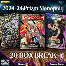 Break #500 2023- 24 Panini Prizm Monopoly 20 Box Break (Random Teams) #3