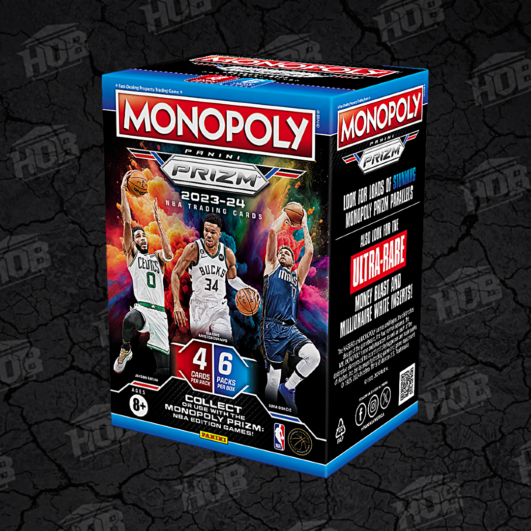 2023-24 Panini ‘Exclusive’ Prizm Monopoly NBA Edition Blaster Box ...