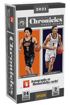 2021 Chronicles Draft Picks Hanger Box (Ripped and Shipped)