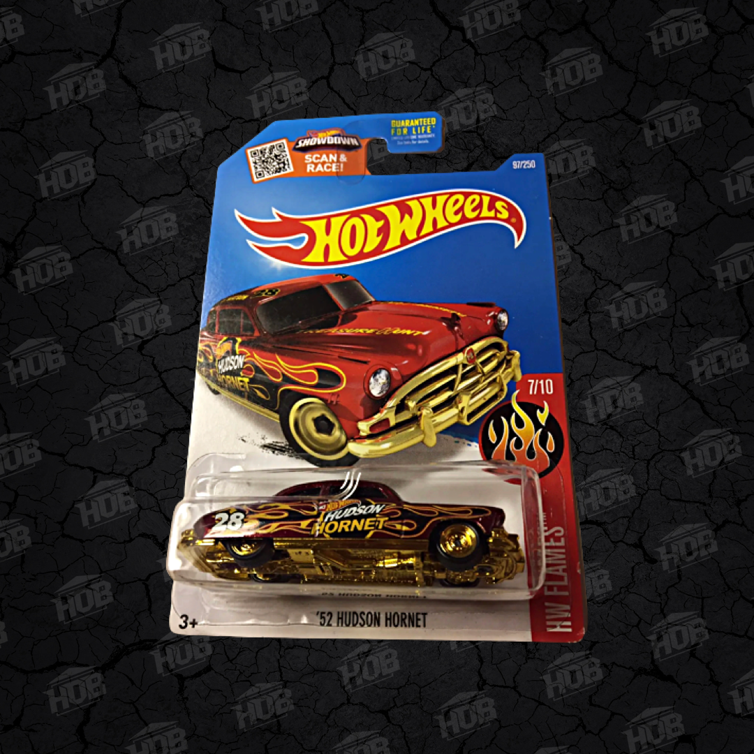 ホットウィール '52 HUDSON HORNET スーパートレジャーハント Hot Wheels Super Treasure Hunt 52' Hudson Hornet (2016 Set