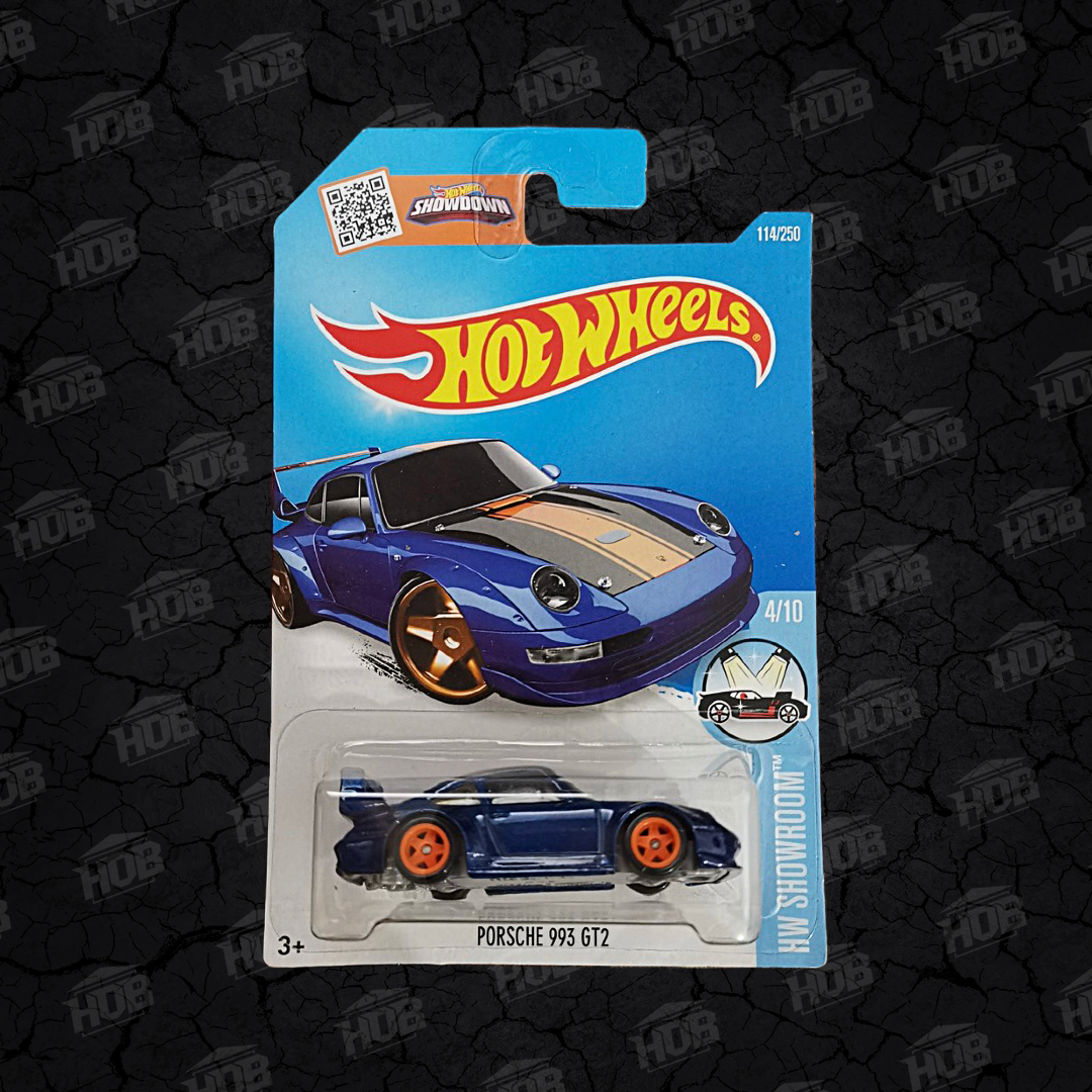 Hot Wheels Super Treasure Hunt 'Porsche 993 GT2' (2016 Set)| House