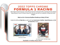 2022 Topps Chrome F1 Racing Lite Box