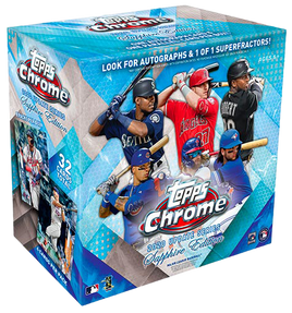 2020 Topps Chrome Update Sapphire Box (Ripped and Shipped)